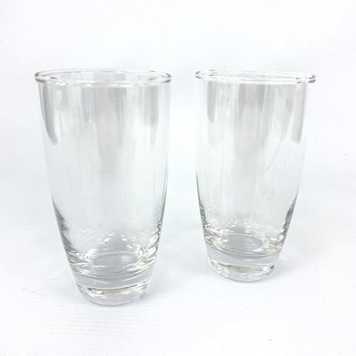 Set x6 vasos jugo con base transparente