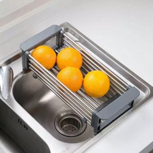 Escurridor extensible para bacha de cocina - Metal - Ver tamaños disponibles